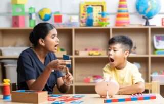 Therapy session supporting communication recovery for aphasia