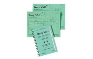 Child completing the Beery-Buktenica Developmental Test of Visual-Motor Integration with a specialist at OrbRom Center