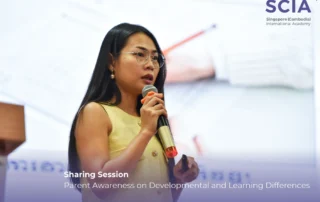 Sophaneth Heng, CEO OrbRom center Inclusive Education Phnom Penh What Parents Learned at SCIA’s Awareness Session