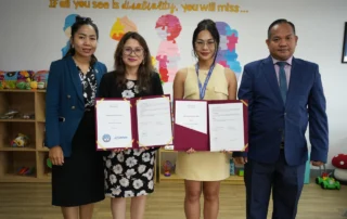 Vision Bridge International Academy partners with OrbRom Center to strengthen inclusive education and learning support for students in Phnom Penh.