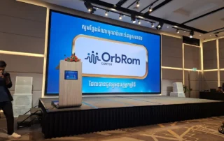 Representatives from OrbRom Center participating in the Maxicare Children Hospital First 1,000 Days Seminar 2026 focused on early childhood development in Cambodia.